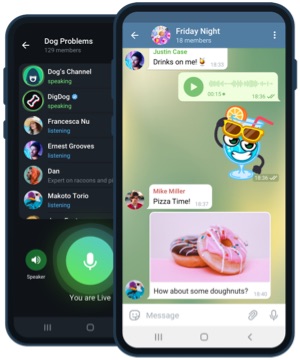 Telegram Android版界面截图 - 官方中文客户端
